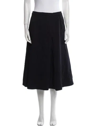 Pre-owned Comme Des Garçons Vintage Knee-length Skirt In Blue