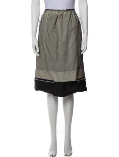Pre-owned Comme Des Garçons Vintage Knee-length Skirt In Gray