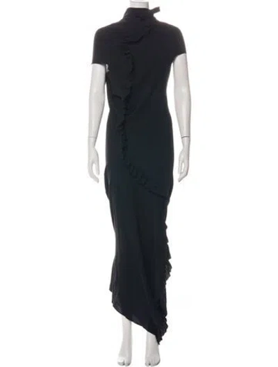 Pre-owned Comme Des Garçons Vintage Long Dress In Black