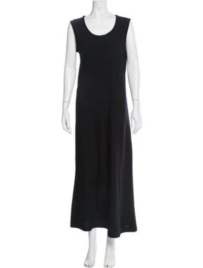 Pre-owned Comme Des Garçons Vintage Long Dress In Black