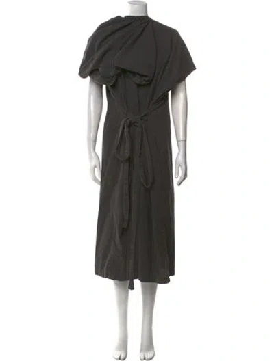 Pre-owned Comme Des Garçons Vintage Long Dress In Gray