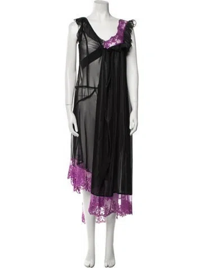 Pre-owned Comme Des Garçons Vintage Long Dress In Multi