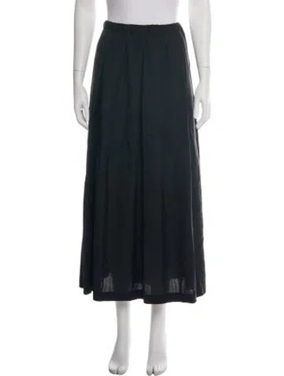 Pre-owned Comme Des Garçons Vintage Long Skirt In Black