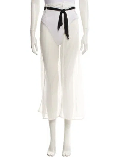 Pre-owned Comme Des Garçons Vintage Midi Length Skirt In Neutral