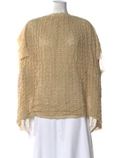 Pre-owned Comme Des Garçons Vintage Midi Length Skirt In Neutral
