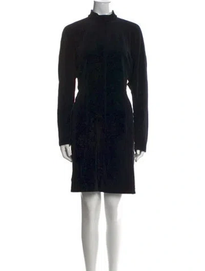 Pre-owned Comme Des Garçons Vintage Mini Dress In Black