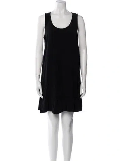 Pre-owned Comme Des Garçons Vintage Mini Dress In Black