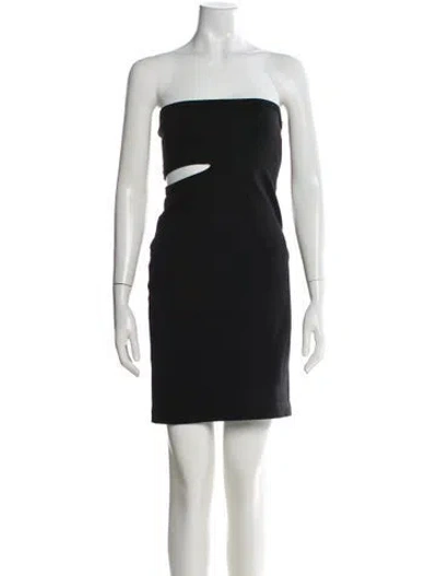 Pre-owned Comme Des Garçons Vintage Mini Dress In Black