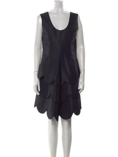 Pre-owned Comme Des Garçons Vintage Mini Dress In Black