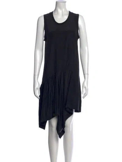 Pre-owned Comme Des Garçons Vintage Mini Dress In Black