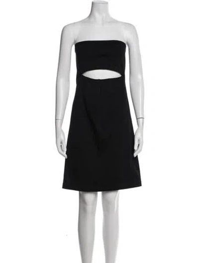 Pre-owned Comme Des Garçons Vintage Mini Dress In Black
