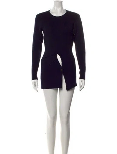 Pre-owned Comme Des Garçons Vintage Mini Dress In Black