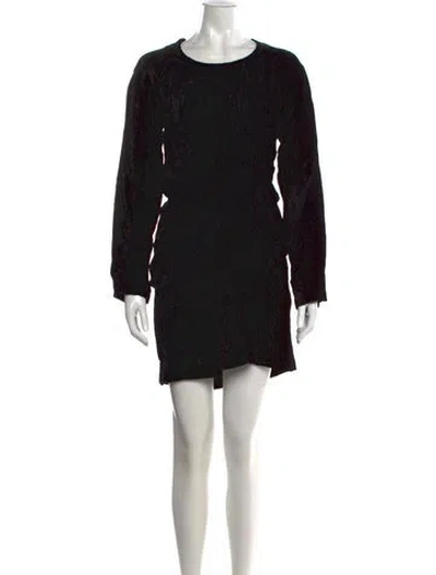 Pre-owned Comme Des Garçons Vintage Mini Dress In Black