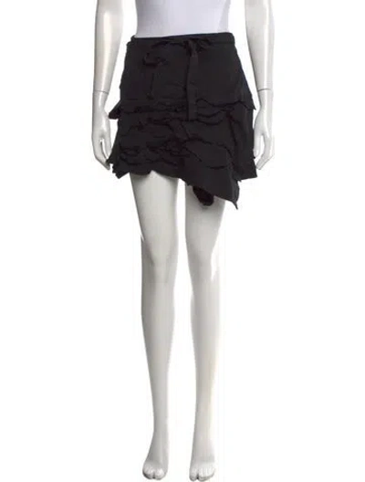 Pre-owned Comme Des Garçons Vintage Mini Skirt In Black