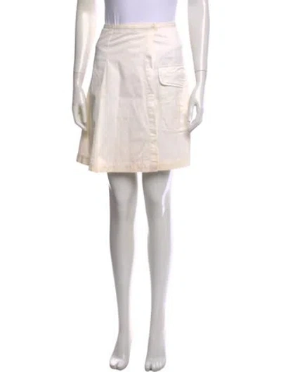 Pre-owned Comme Des Garçons Vintage Mini Skirt In Neutral
