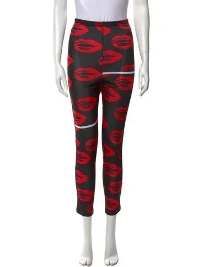 Pre-owned Comme Des Garçons Vintage Skinny Leg Pants In Black
