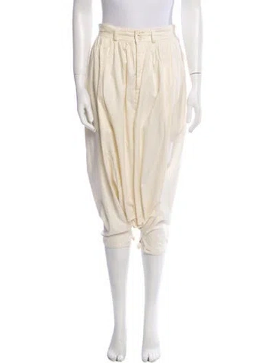 Pre-owned Comme Des Garçons Vintage Skinny Leg Pants In Neutral