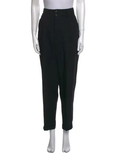 Pre-owned Comme Des Garçons Vintage Straight Leg Pants In Black