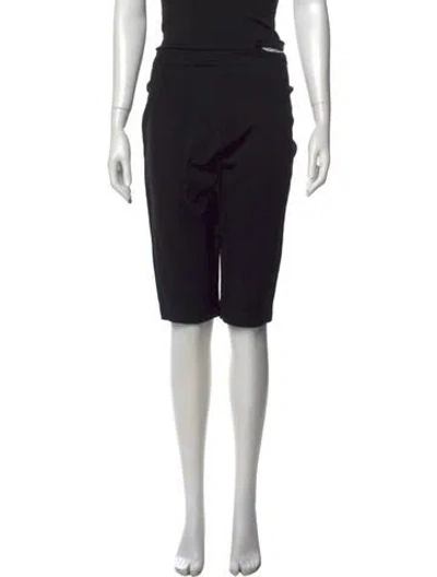 Pre-owned Comme Des Garçons Vintage Straight Leg Pants In Black