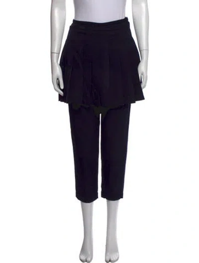 Pre-owned Comme Des Garçons Vintage Straight Leg Pants In Blue