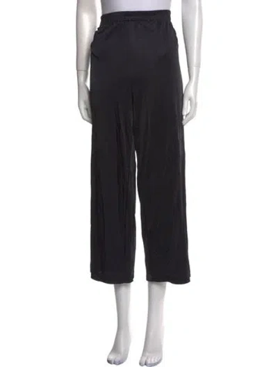 Pre-owned Comme Des Garçons Vintage Wide Leg Pants In Black