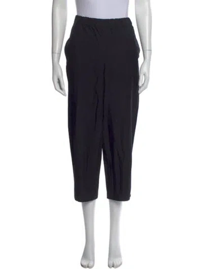 Pre-owned Comme Des Garçons Vintage Wide Leg Pants In Black