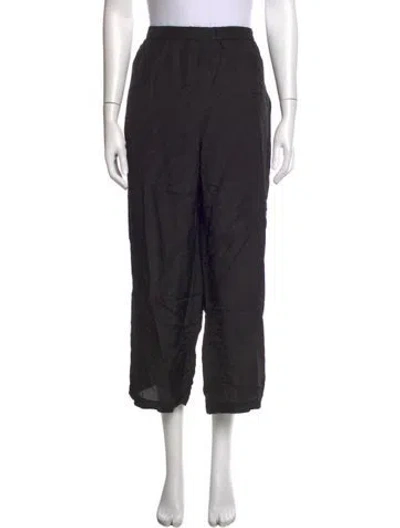 Pre-owned Comme Des Garçons Vintage Wide Leg Pants In Black