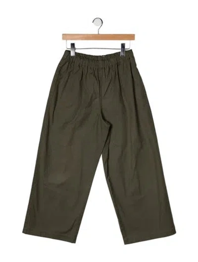 Pre-owned Comme Des Garçons Vintage Wide Leg Pants In Green