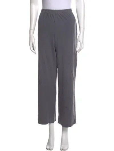 Pre-owned Comme Des Garçons Vintage Wide Leg Pants In Grey