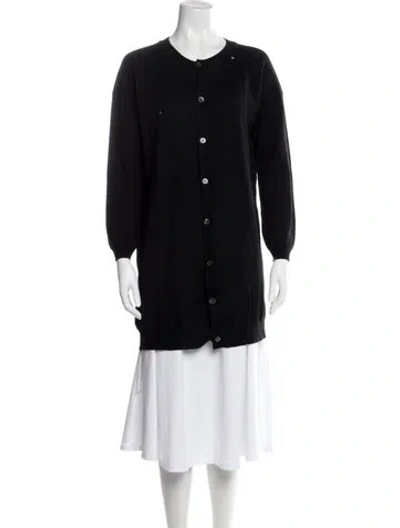 Pre-owned Comme Des Garçons Vintage Wool Sweater In Black