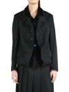 Comme Des Garçons Vollar Blazer In Black
