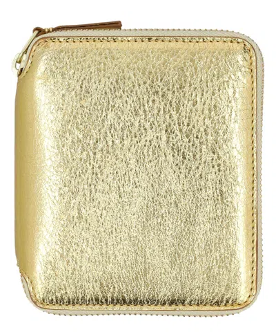 Comme Des Garçons Wallet In Gold
