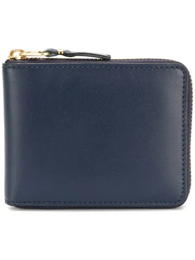 Comme Des Garçons Classic Line Wallet Accessories In Blue