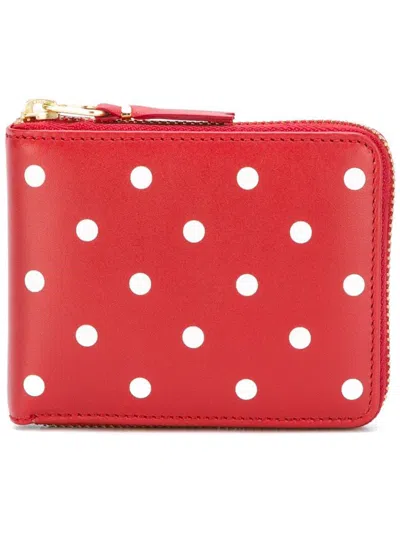 Comme Des Garçons Wallet Accessories In Red Red