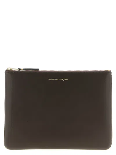 Comme Des Garçons Wallet 'arecalf - Sa5100' Wallet In Brown