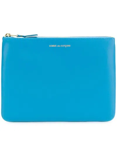 Comme Des Garçons Wallet Bags In Blue