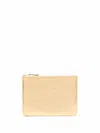 Comme Des Garçons Wallet Bags In Gold