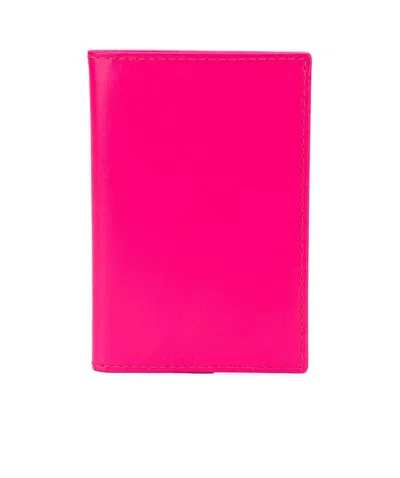 Comme Des Garçons Wallet Bi-fold Wallet In Pink
