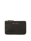 Comme Des Garçons Washed Wallet In Black