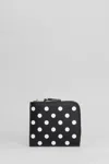 Comme Des Garçons Polka Dot Wallet Wallets Black In Black
