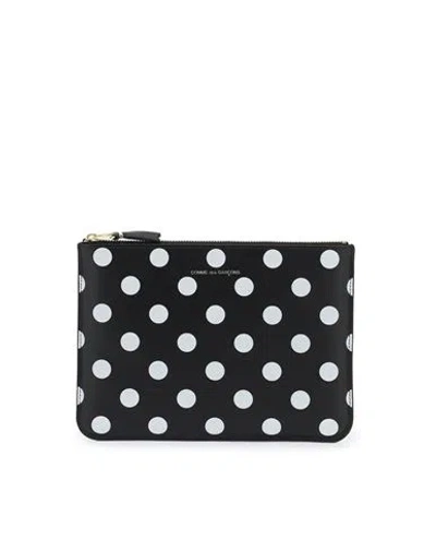 Comme Des Garçons Wallet Black Size - Calfskin