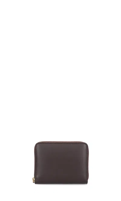Comme Des Garçons Wallet In Brown