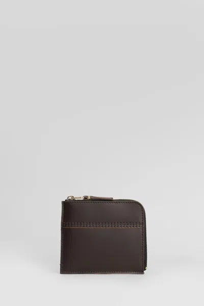 Comme Des Garçons Wallet In Brown
