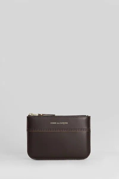 Comme Des Garçons Wallet In Brown