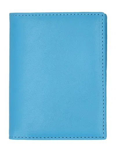 Comme Des Garçons Wallet Cardholder In Blue