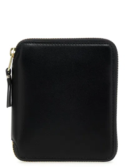 Comme Des Garçons Wallet 'check Print' Wallet In Yellow