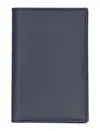 Comme Des Garçons Wallet Classic Bifold Wallet In Blue