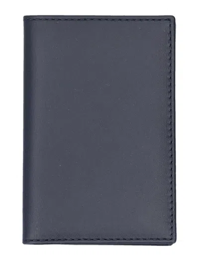 Comme Des Garçons Wallet Classic Bifold Wallet In Blue