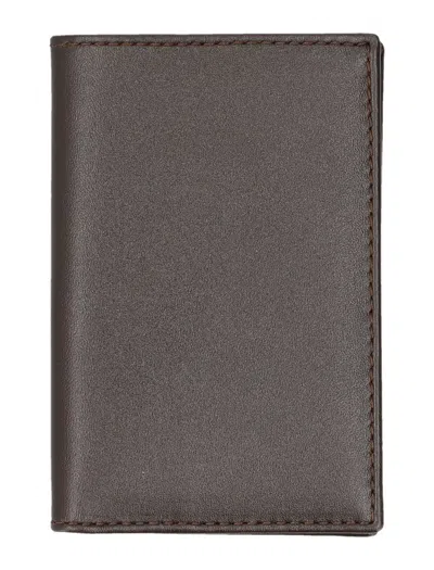 Comme Des Garçons Wallet Classic Bifold Wallet In Brown