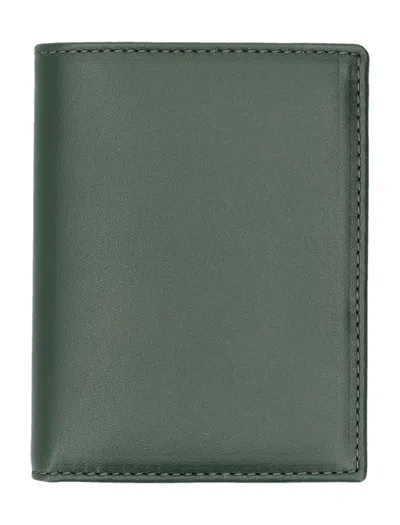 Comme Des Garçons Wallet Classic Cardholder In Green